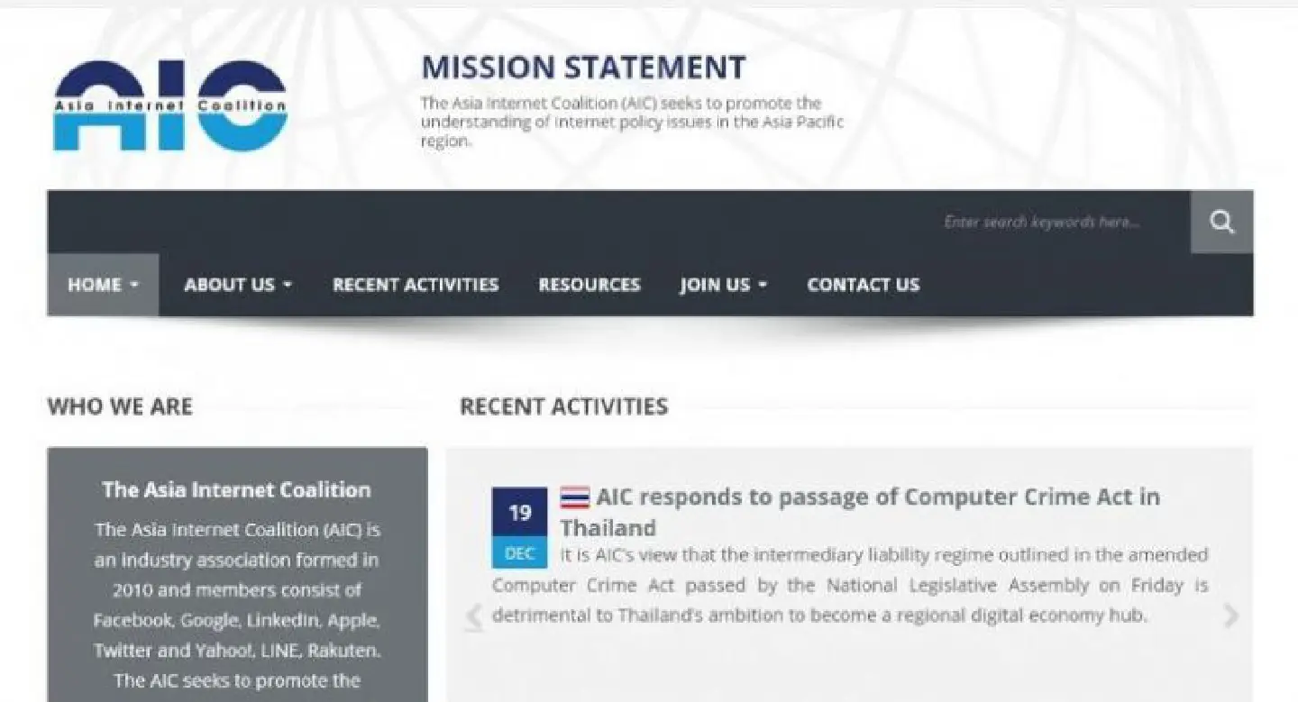 Asia Internet Coalition warns against regulation of OTT content Asia Internet Coalition warns against regulation of OTT content