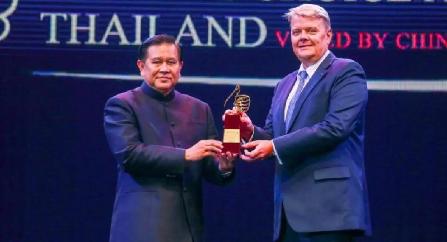 Centara wins recognition of Chinese tourists with 'Best City Hotel' award