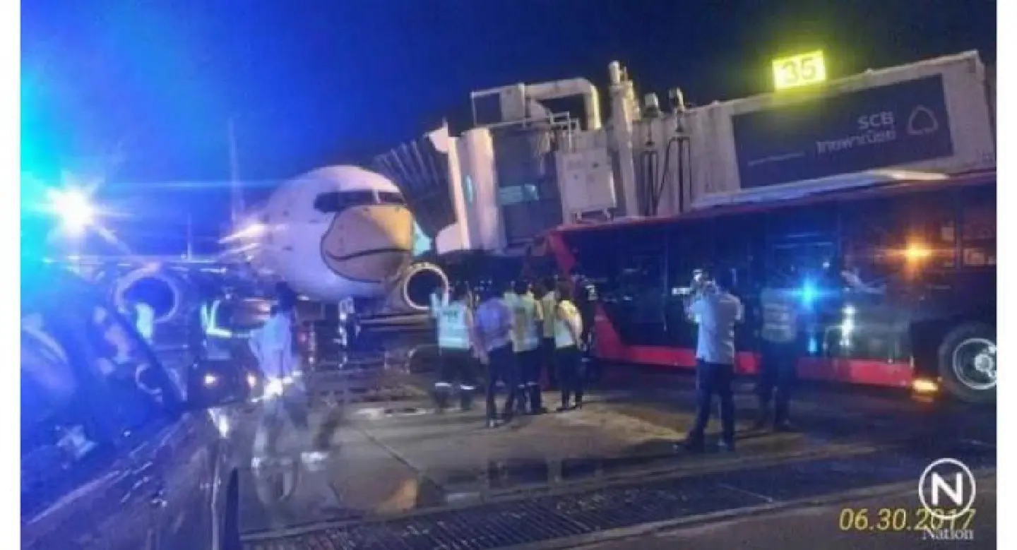 Ground collision delays Nok Air flights Ground collision delays Nok Air flights