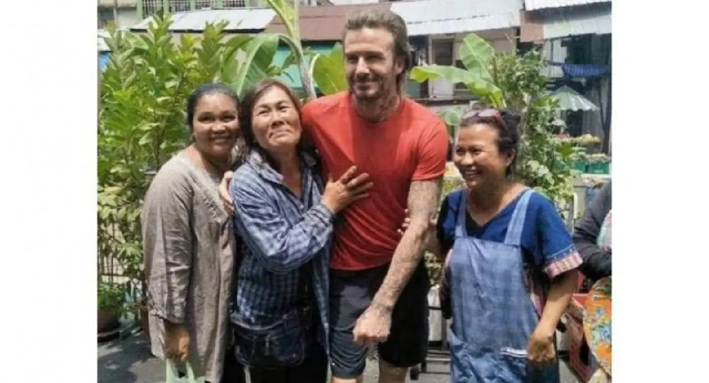 Beckham causes a hype in Bangkok Beckham causes a hype in Bangkok