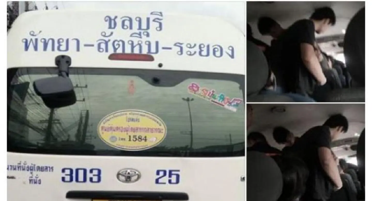 Transport van driver fined Bt10,000 for carrying too many passengers Transport van driver fined Bt10,000 for carrying too many passengers