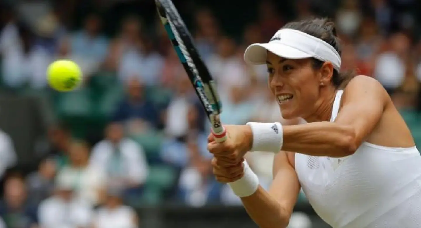 Martinez magic fuels Muguruza's Wimbledon charge Martinez magic fuels Muguruza's Wimbledon charge