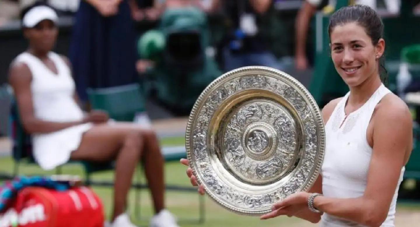 Muguruza stuns Venus to win first Wimbledon title Muguruza stuns Venus to win first Wimbledon title