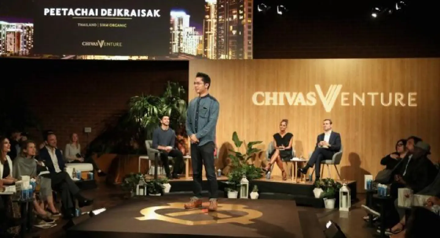 Siam Organic wines Chivas Venture top prize Siam Organic wines Chivas Venture top prize
