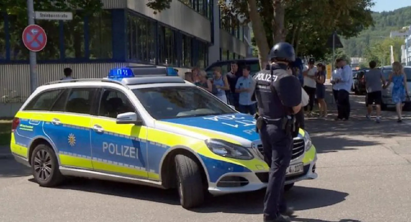 German police launch manhunt after teen brings 'gun' to school German police launch manhunt after teen brings 'gun' to school