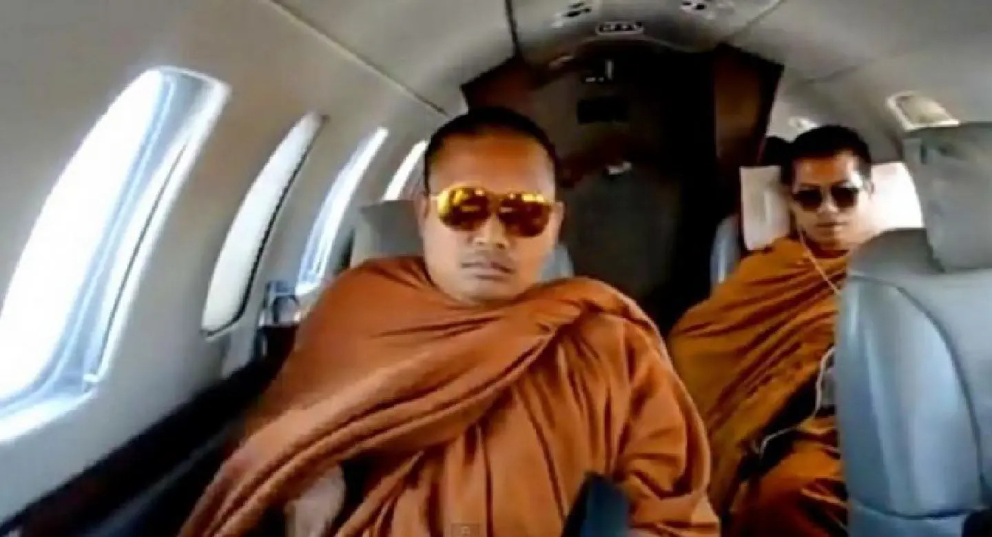 Fugitive ex-monk Luang Pu Nenkham set to arrive in Bangkok Fugitive ex-monk Luang Pu Nenkham set to arrive in Bangkok