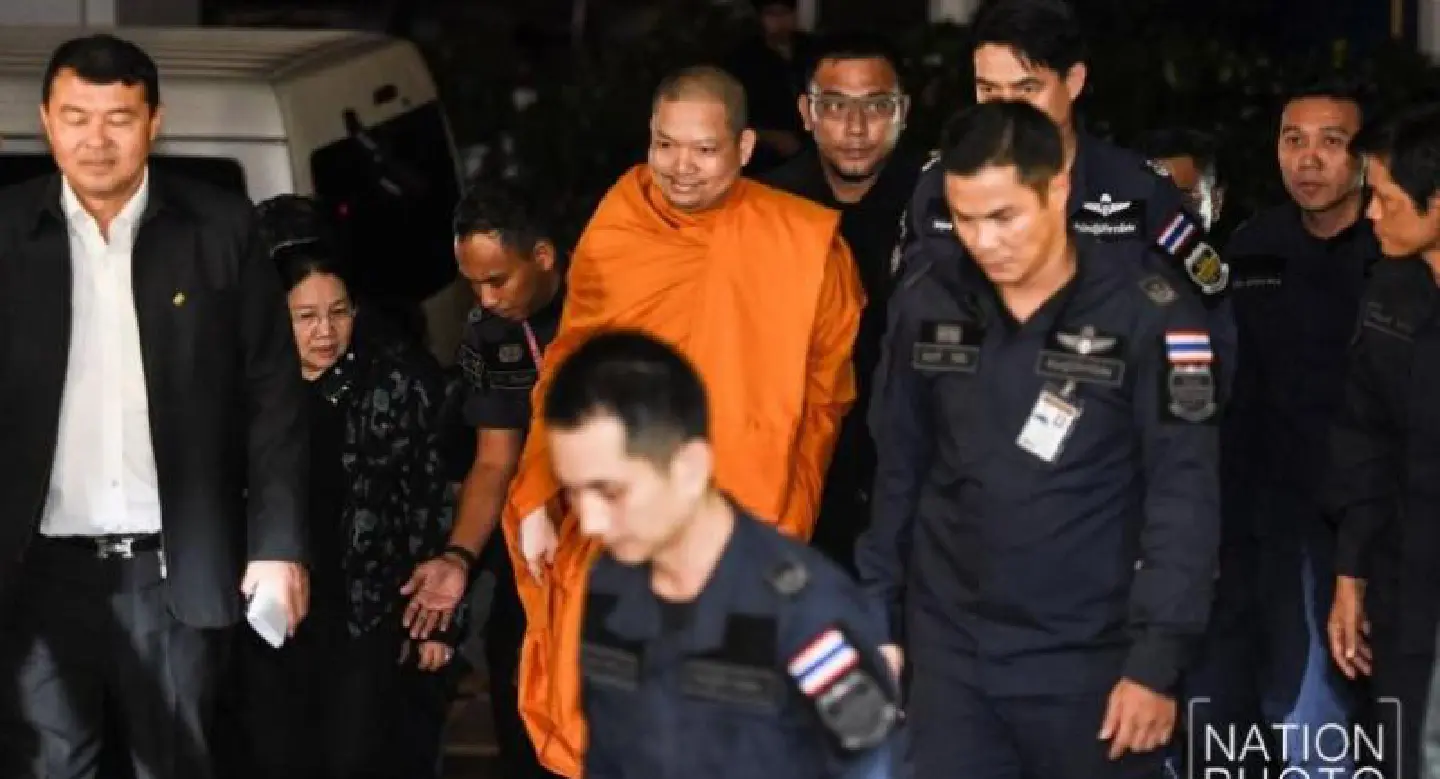 Defrocked monk 'Nenkham' back in Thailand to face charges Defrocked monk 'Nenkham' back in Thailand to face charges