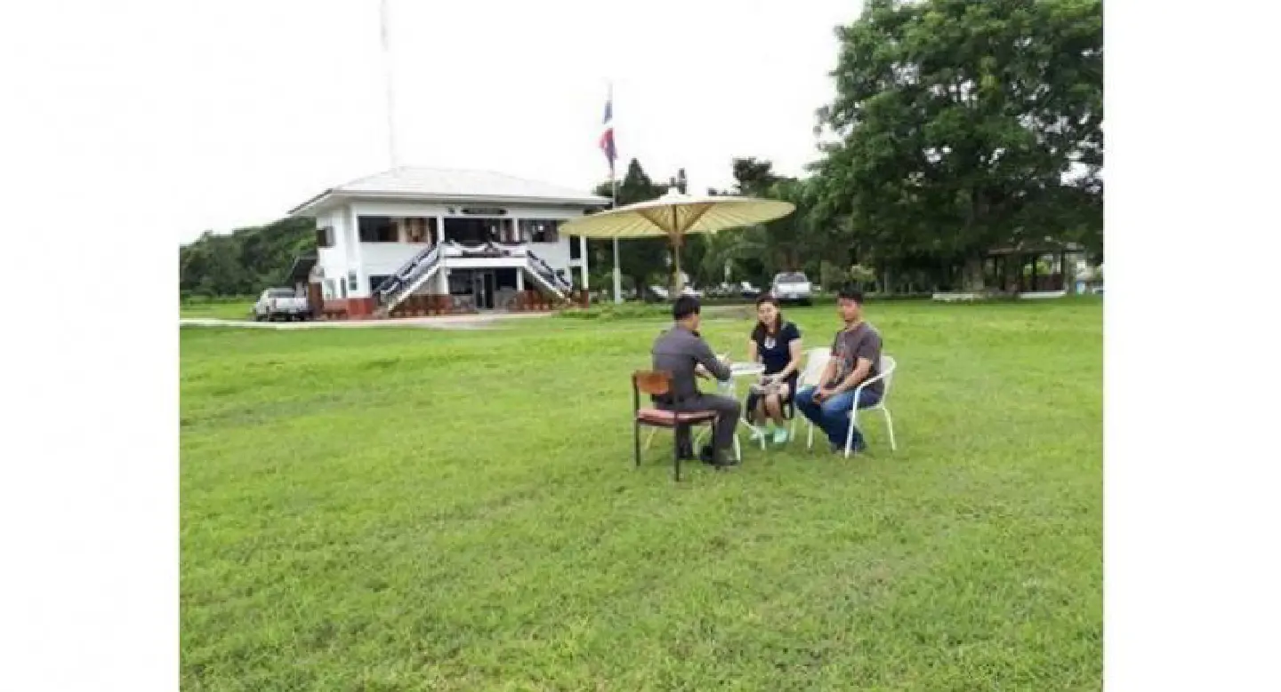 Lhong Khot police set up complaints desk in beauitiful surroundings Lhong Khot police set up complaints desk in beauitiful surroundings