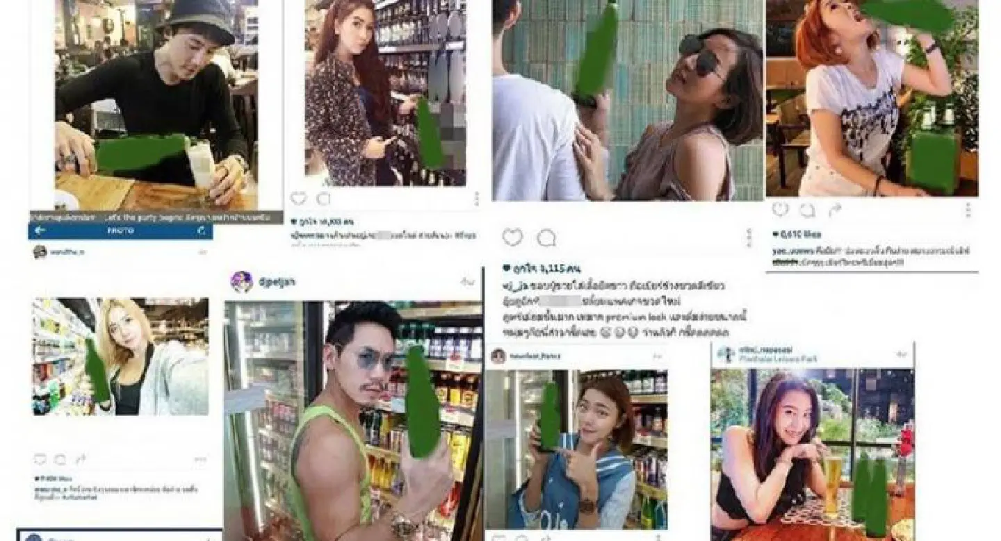 Police launch campaign against social media posts with celebrities encouraging alcohol use Police launch campaign against social media posts with celebrities encouraging alcohol use