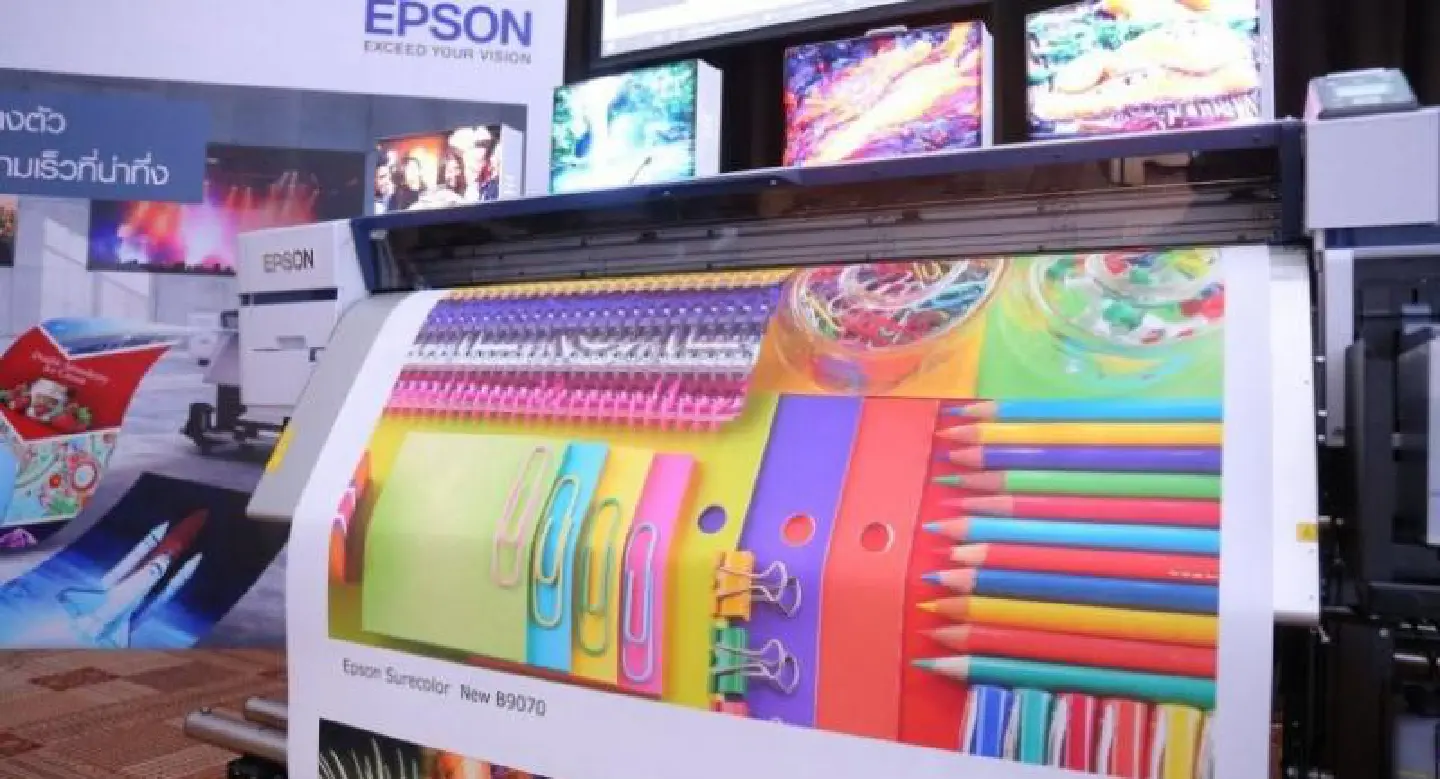 New Epson model for printed indoor media New Epson model for printed indoor media