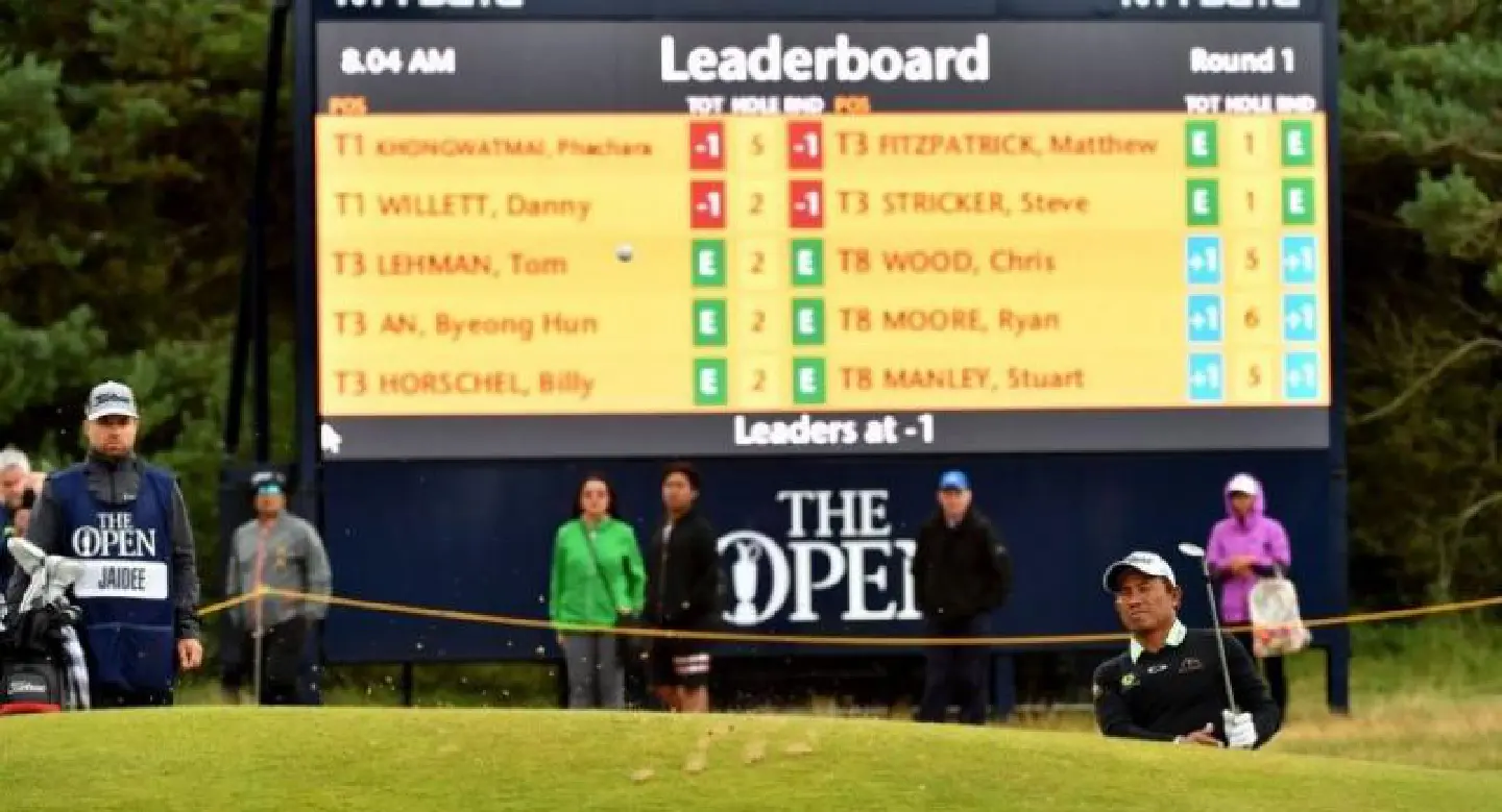 BATTLING THONGCHAI OFF TO SOLID START AT THE OPEN