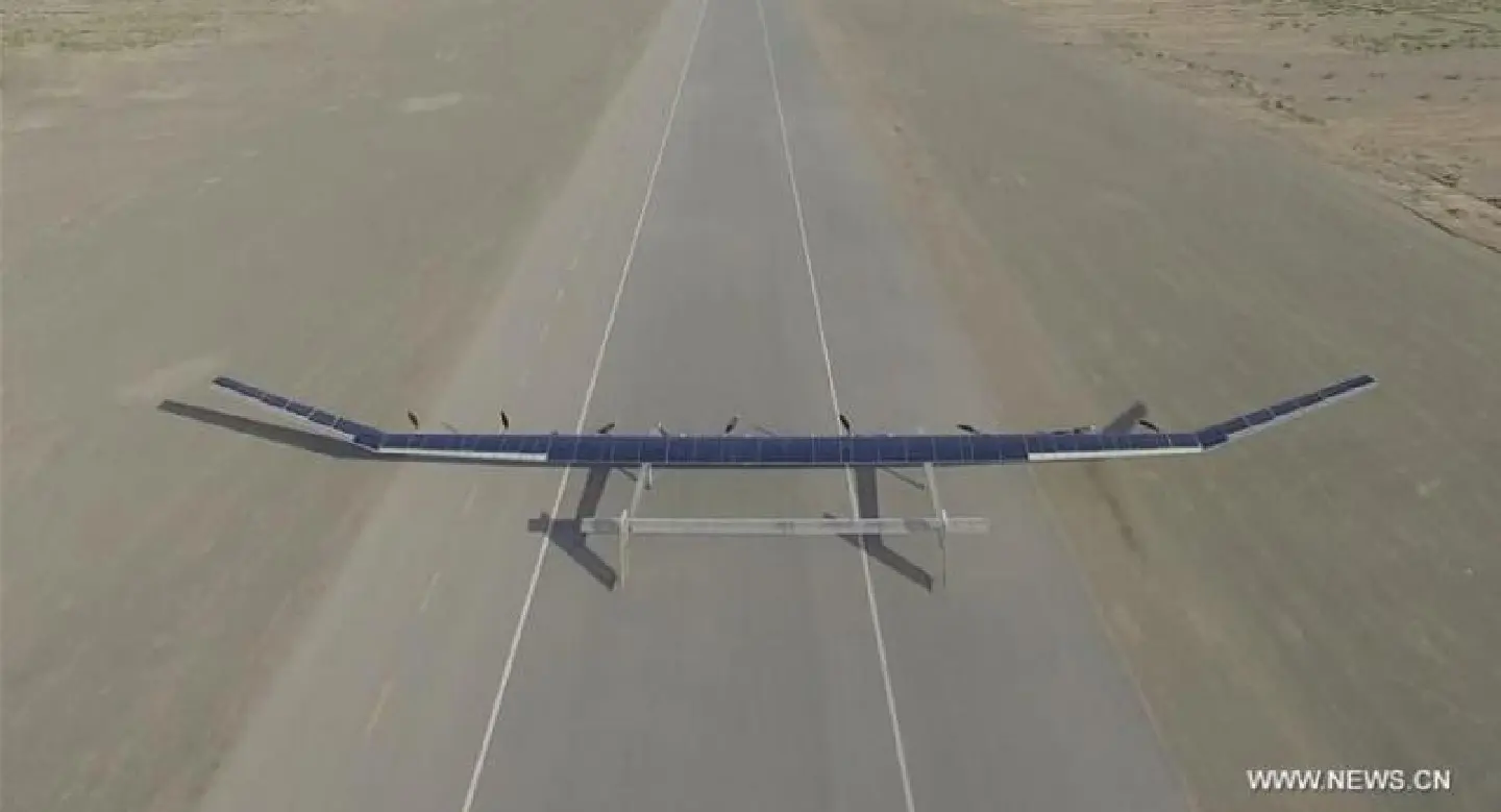Company developing a solar-powered drone Company developing a solar-powered drone