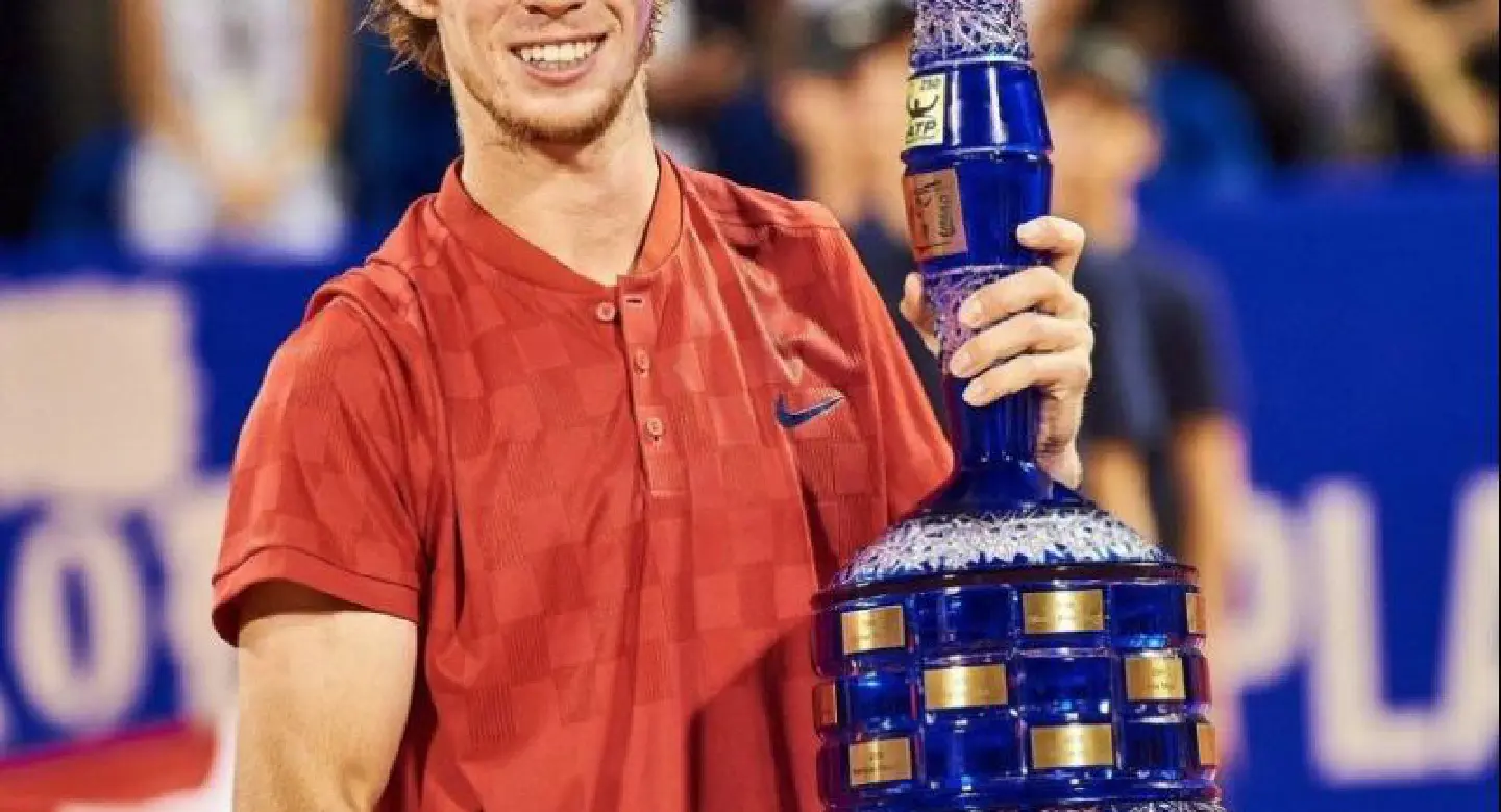 Lucky guy Rublev wins first career crown Lucky guy Rublev wins first career crown