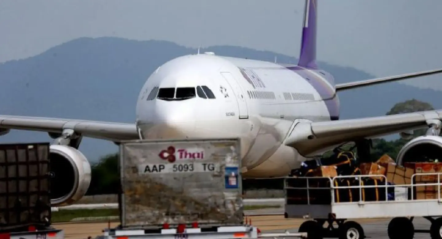 Hajj pilgrims boarding Thai chartered flights Hajj pilgrims boarding Thai chartered flights