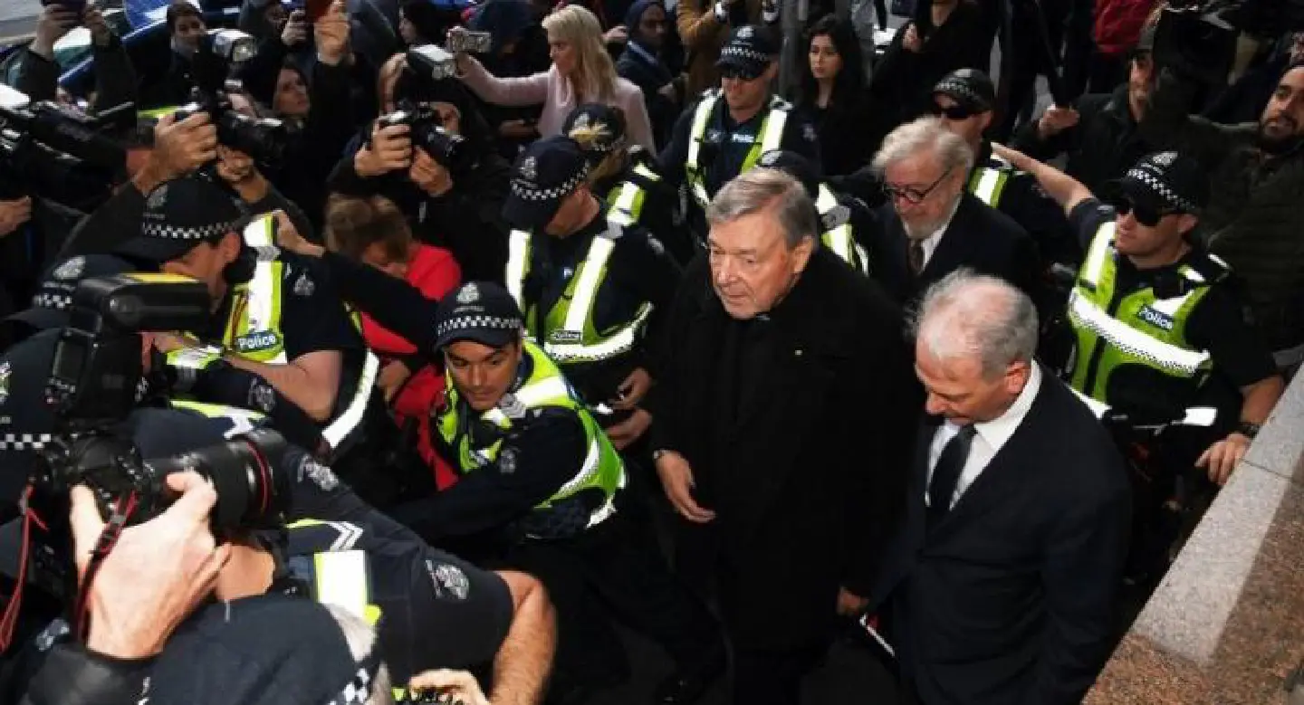Cardinal Pell arrives for Australian sex abuse court hearing Cardinal Pell arrives for Australian sex abuse court hearing