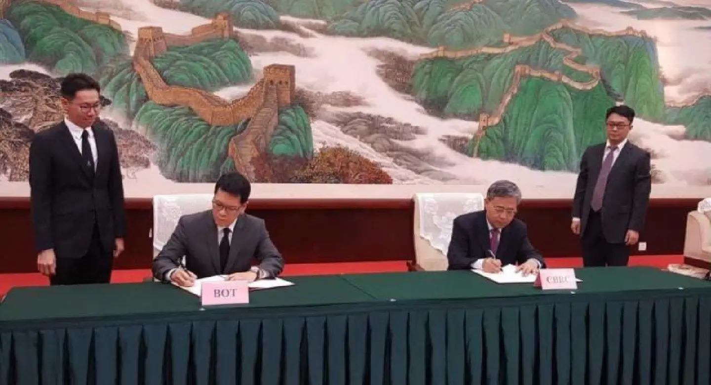 Thai, Chinese banking authorities sign oversight pact Thai, Chinese banking authorities sign oversight pact