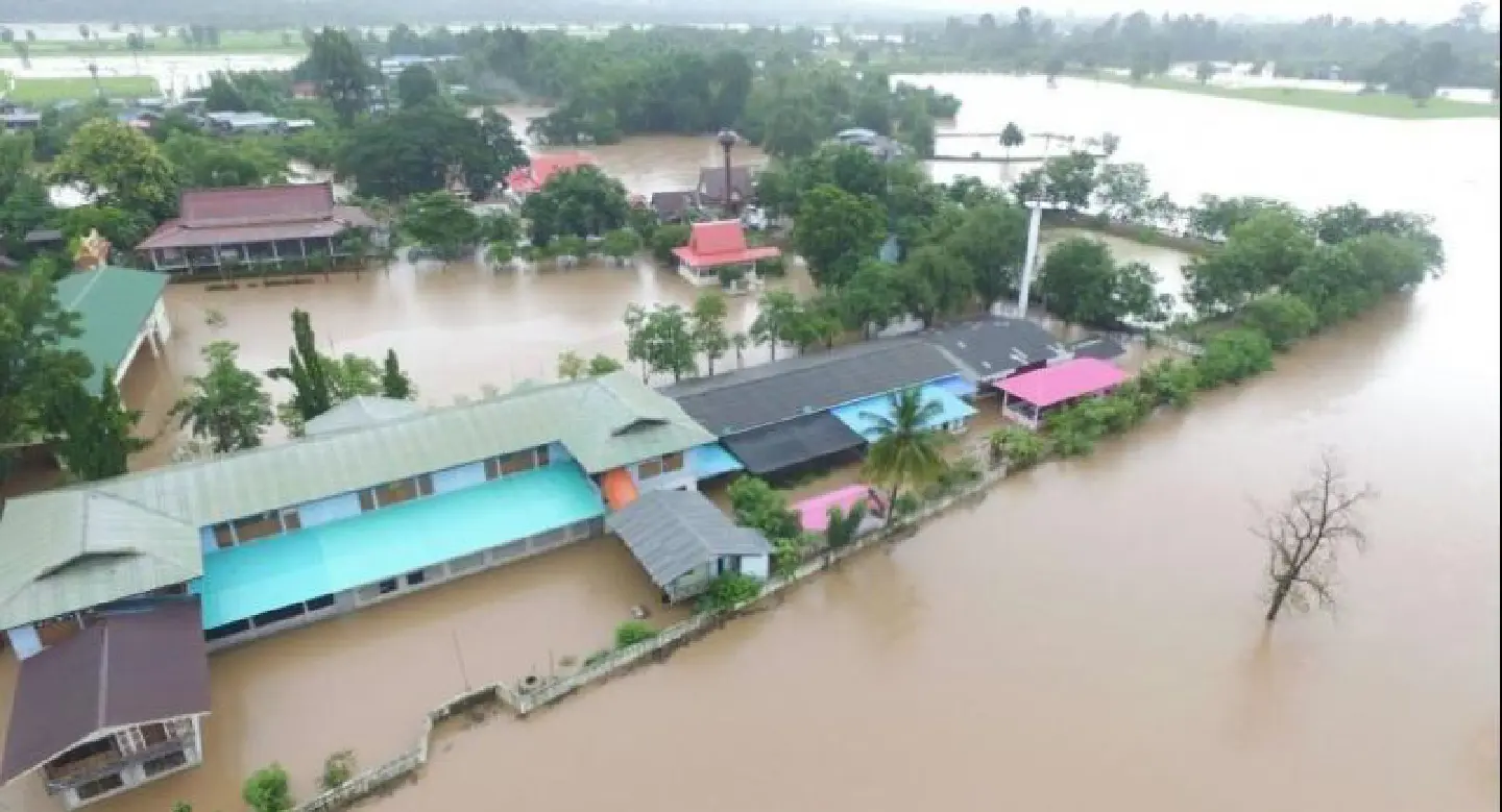 Emergency evacuations of at-risk groups amid flooding