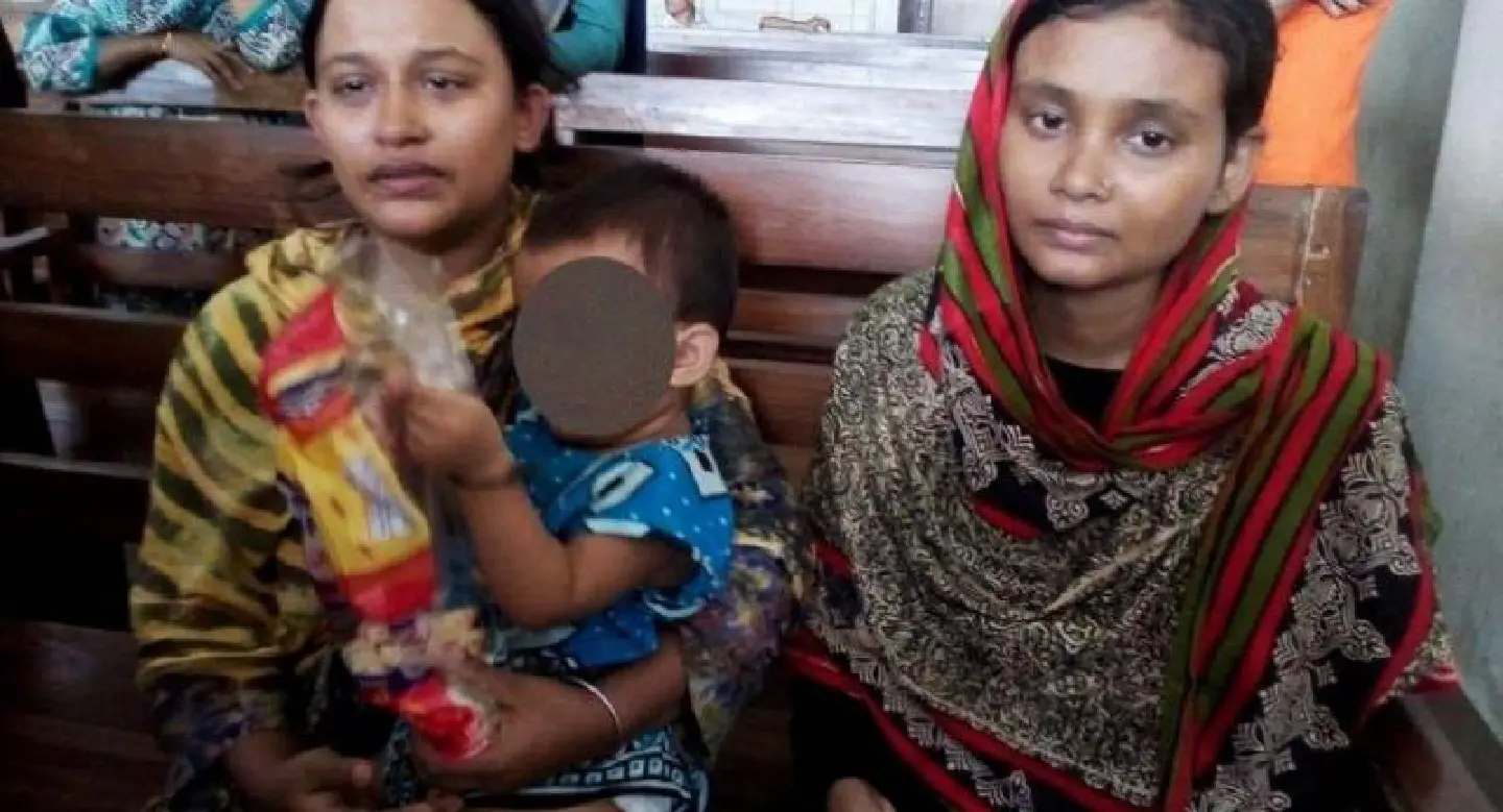 Baby sold by drug-addict father in Bangladesh returns to mother Baby sold by drug-addict father in Bangladesh returns to mother