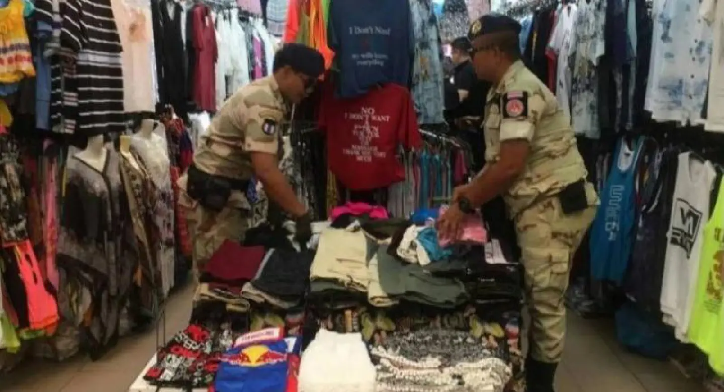 Bt 300,000 of pirated goods confiscated in OTOP raid Bt 300,000 of pirated goods confiscated in OTOP raid