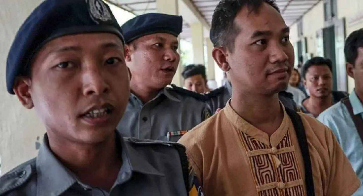Myanmar journalist sued by Buddhist hardliners gets bail Myanmar journalist sued by Buddhist hardliners gets bail