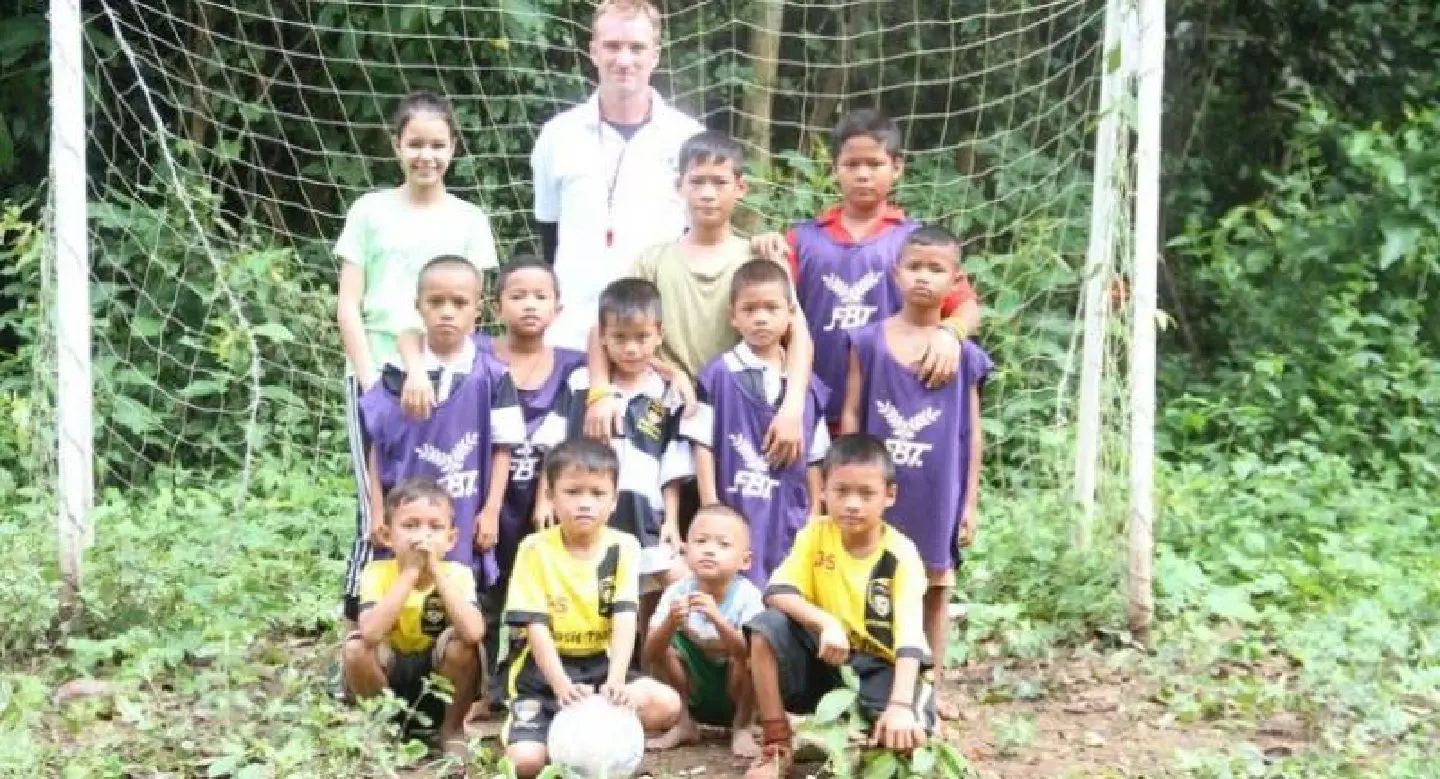 Dusit Thani Hua Hin Soccer Academy Conducts Coaching Clinic in Pala U Noi with Jungle Aid