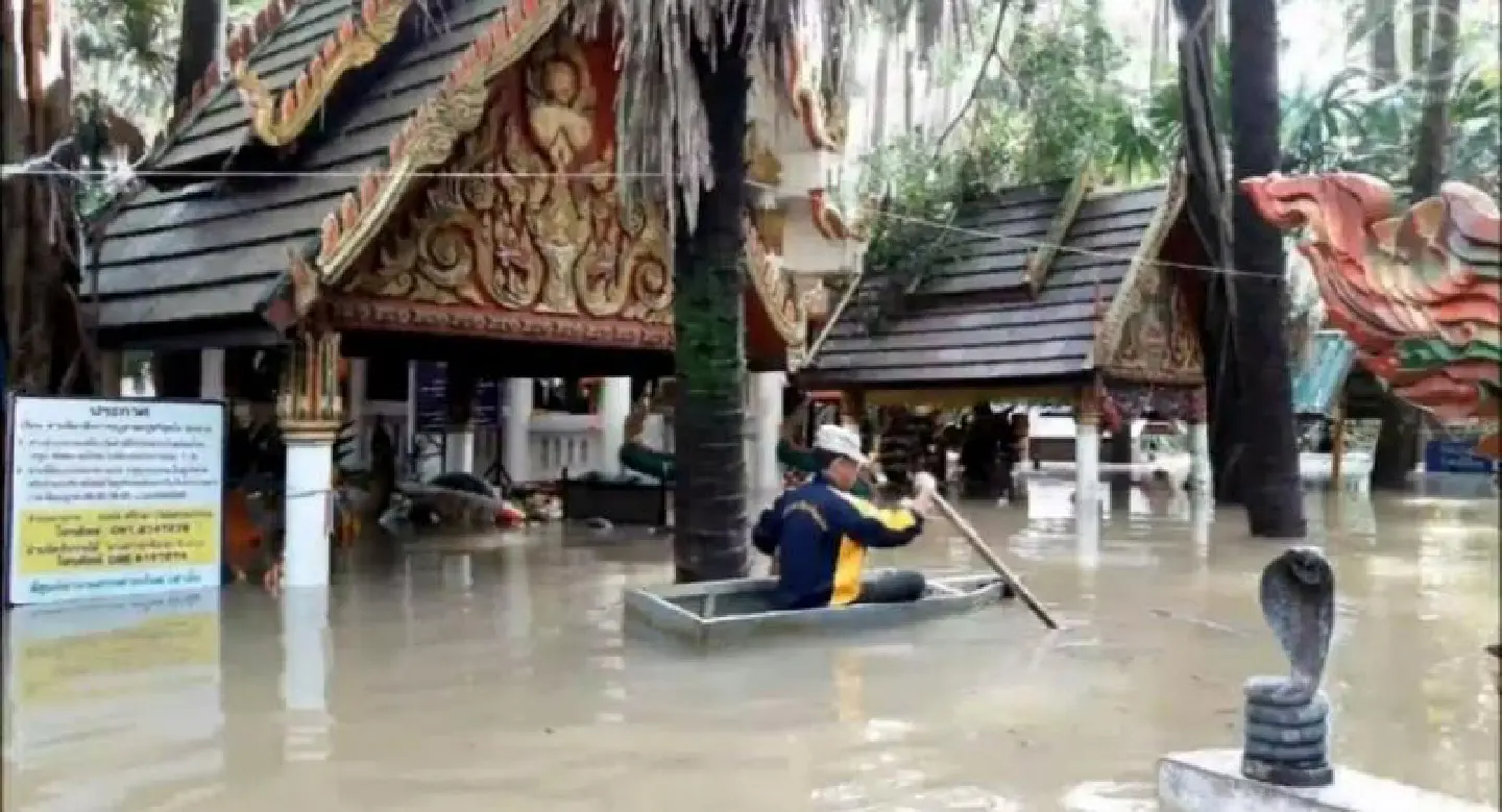 Sirisutto Temple closed due to flooding Sirisutto Temple closed due to flooding