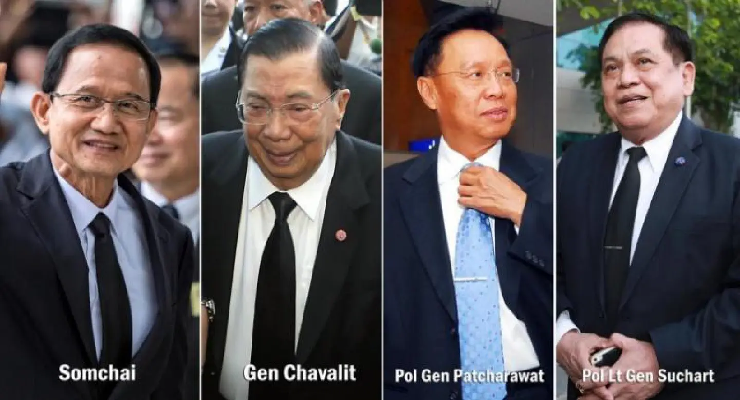 Somchai, police chiefs acquitted over 2008 siege response