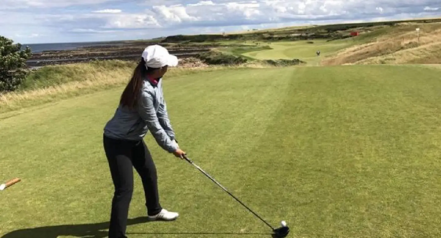 Kingsbarns tough and long, says teen Atthaya 