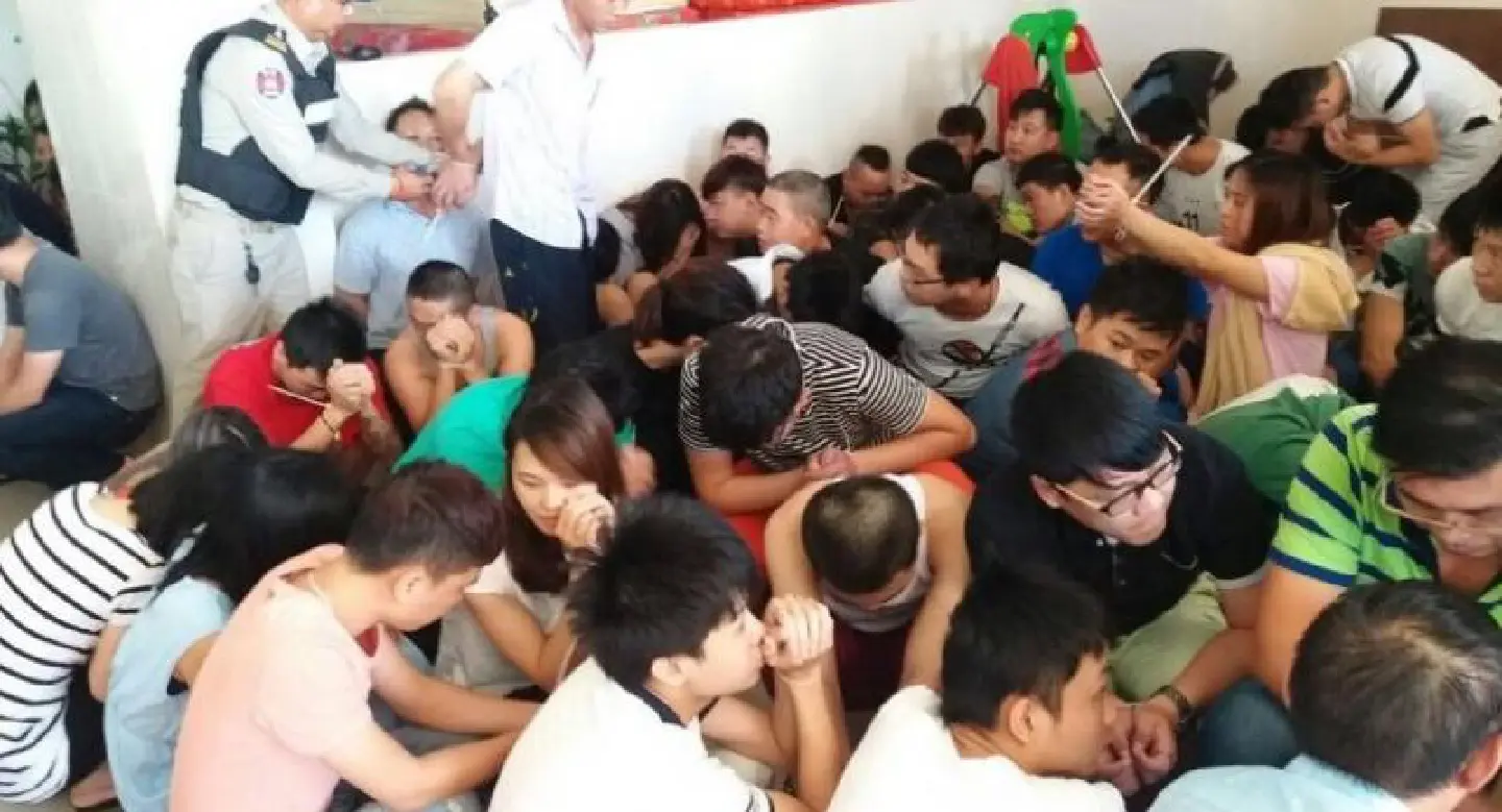 Thai immigration officers on alert for fleeing scam suspects Thai immigration officers on alert for fleeing scam suspects