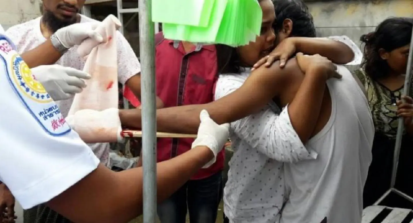 Sugar crusher claims Phuket worker’s hand Sugar crusher claims Phuket worker’s hand