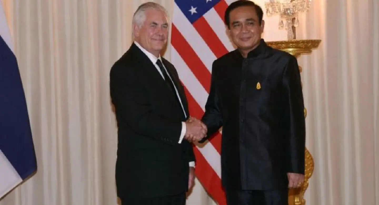 Tillerson Bangkok talks focus on Asia tensions Tillerson Bangkok talks focus on Asia tensions