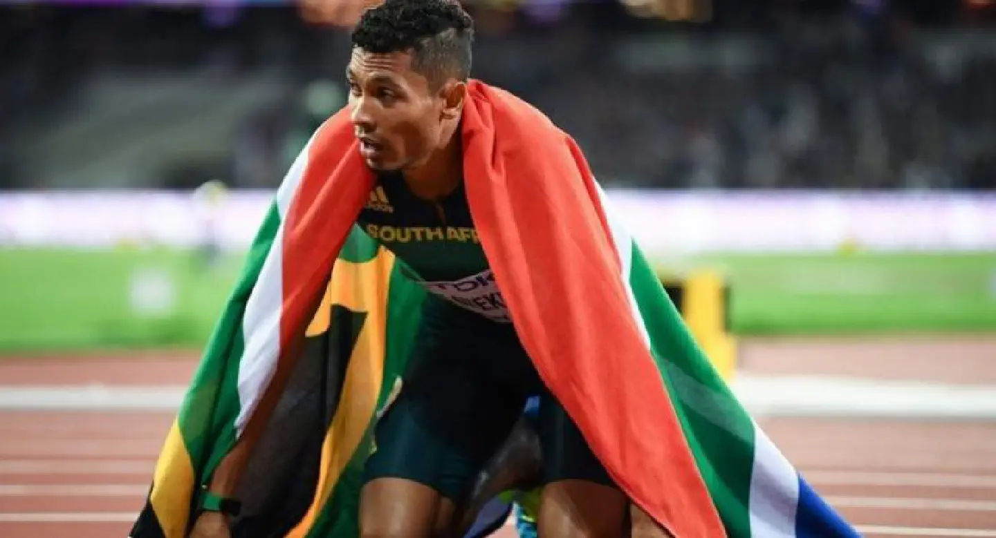 Van Niekerk defends world 400m title Van Niekerk defends world 400m title