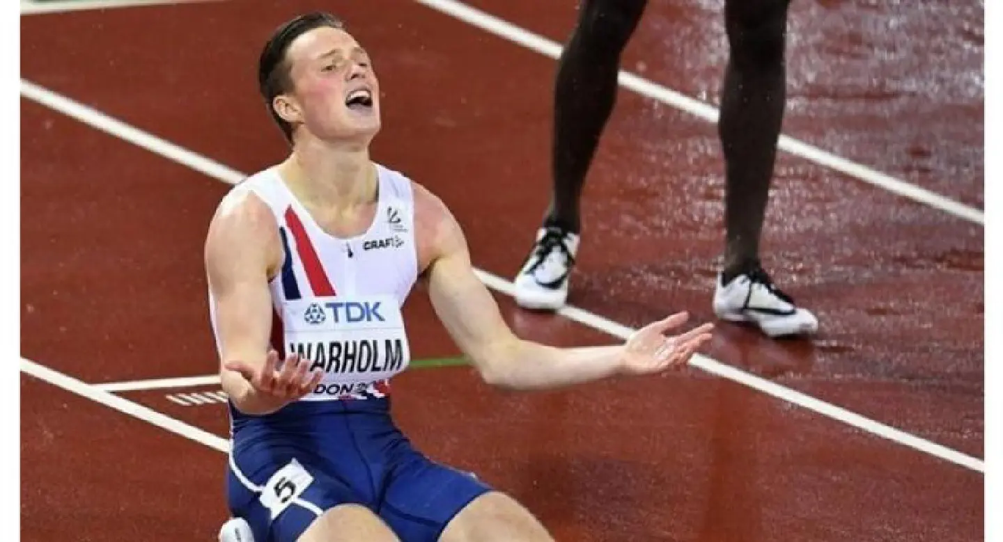 Warholm screams to victory on night of shocks Warholm screams to victory on night of shocks