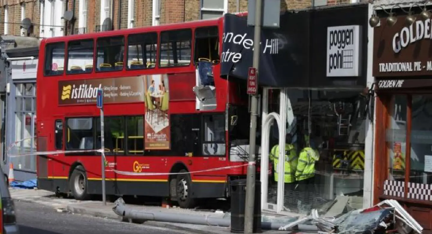 London bus smash injures several passengers London bus smash injures several passengers