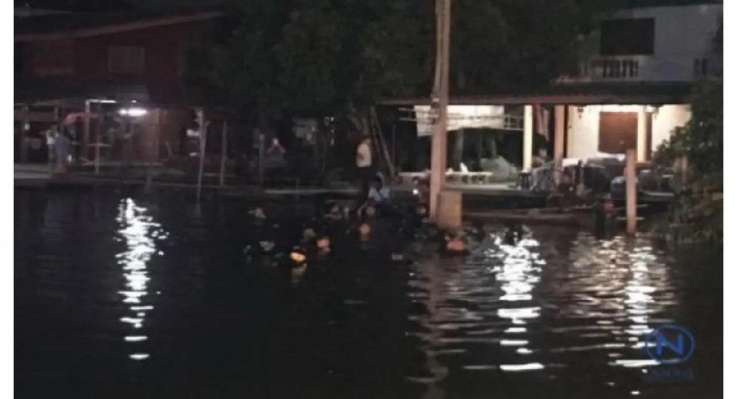 Policeman drowns after jumping into Bangkok canal to catch drug suspect Policeman drowns after jumping into Bangkok canal to catch drug suspect