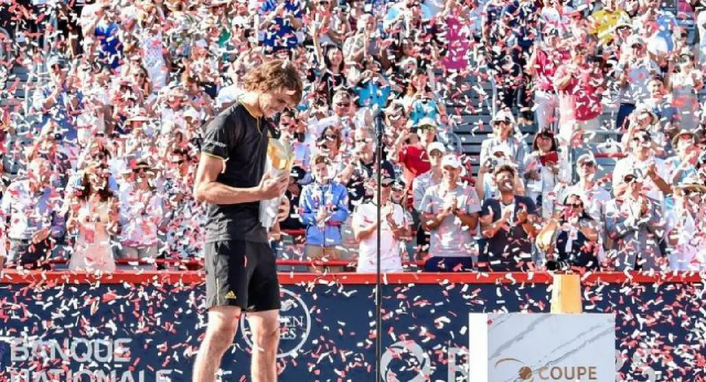 Zverev stuns Federer to win Montreal Masters Zverev stuns Federer to win Montreal Masters
