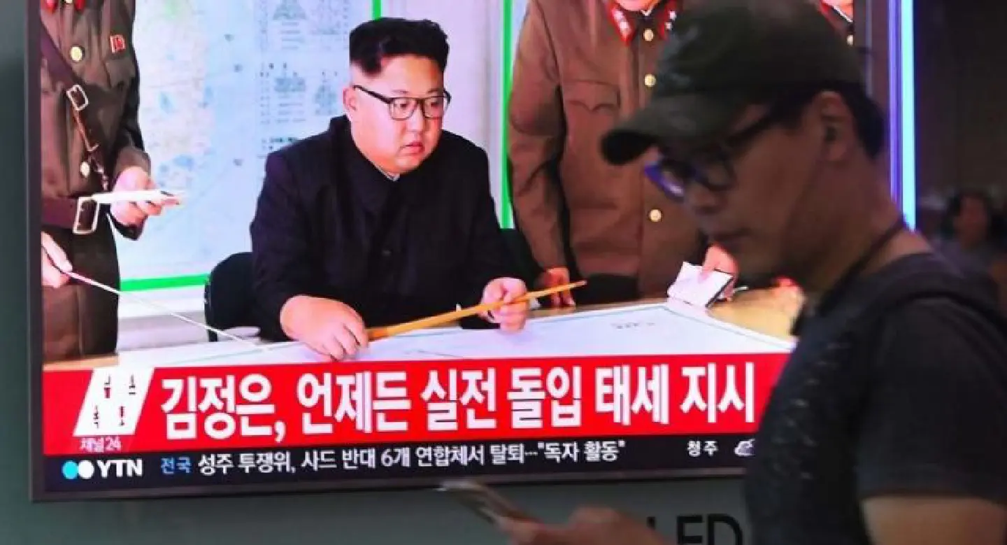 North Korea leader briefed on Guam missile plan: KCNA North Korea leader briefed on Guam missile plan: KCNA