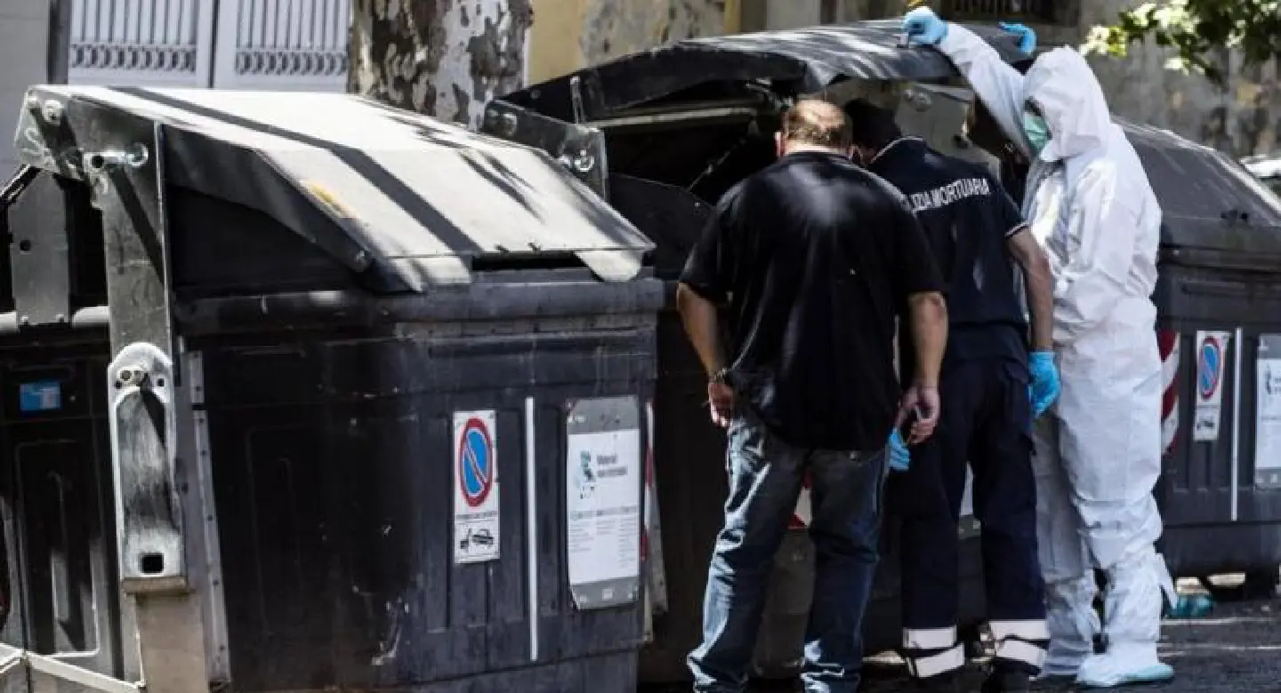 Pair of severed women's legs found in Rome bin
