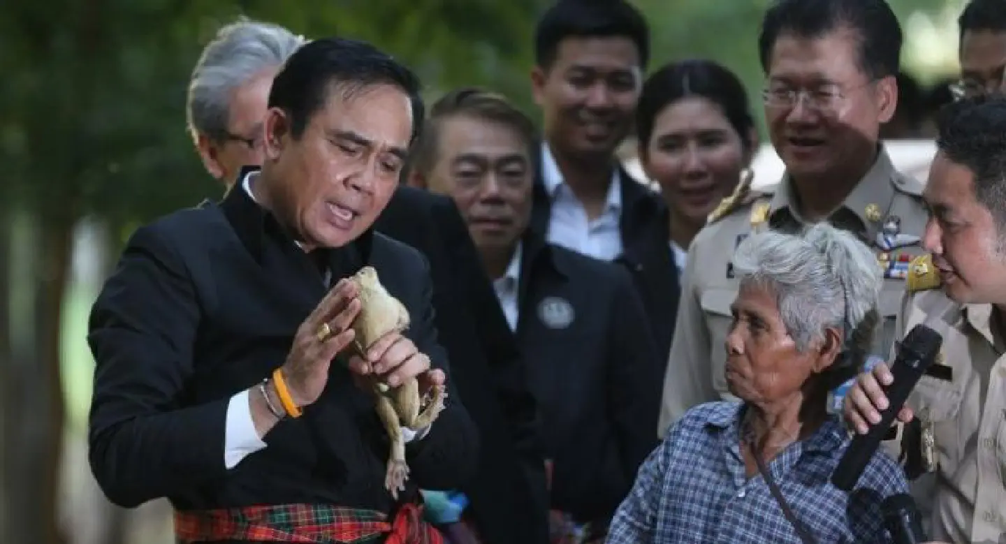 Prayut show in full flow during the two-day Cabinet meeting Prayut show in full flow during the two-day Cabinet meeting
