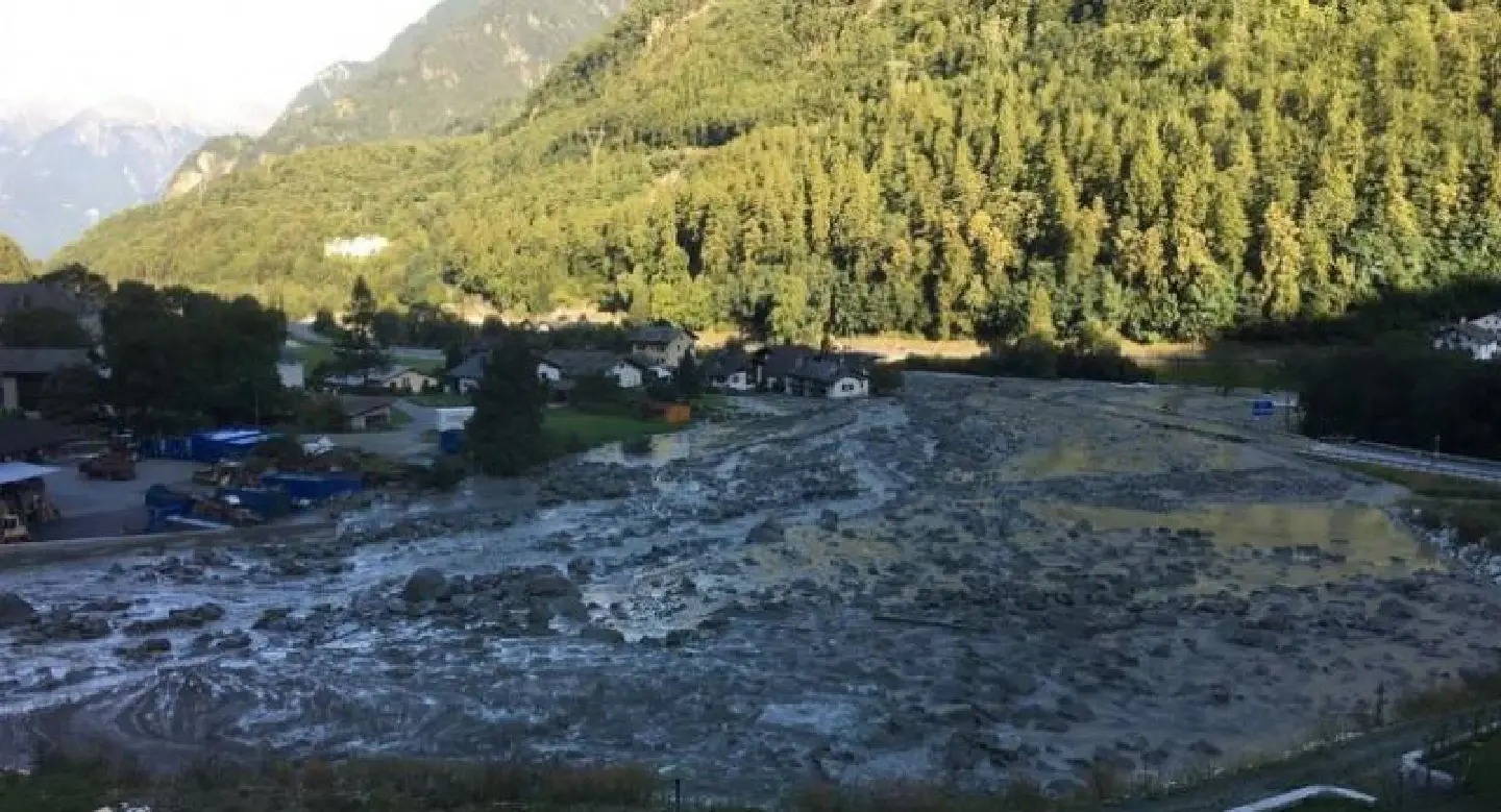 Eight missing after landslide in Swiss Alps: police Eight missing after landslide in Swiss Alps: police