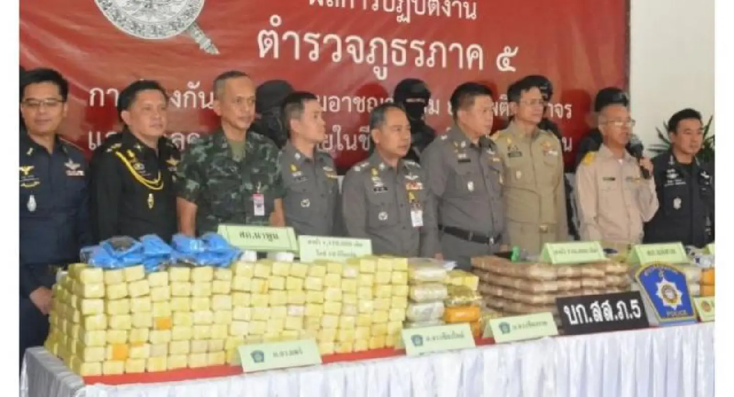 Authorities confiscate 2m methamphetamine tablets in the North Authorities confiscate 2m methamphetamine tablets in the North