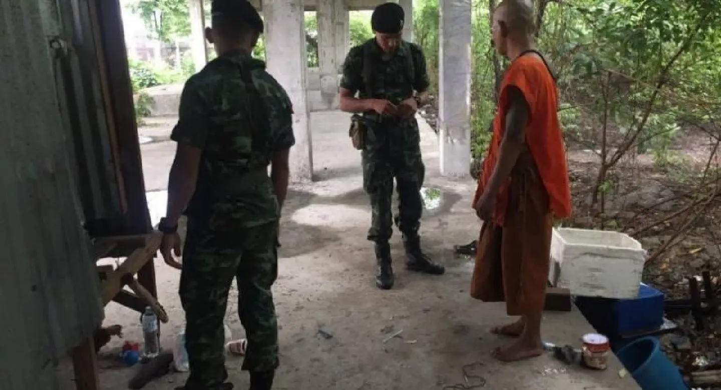 Monk disrobed for drugs offences