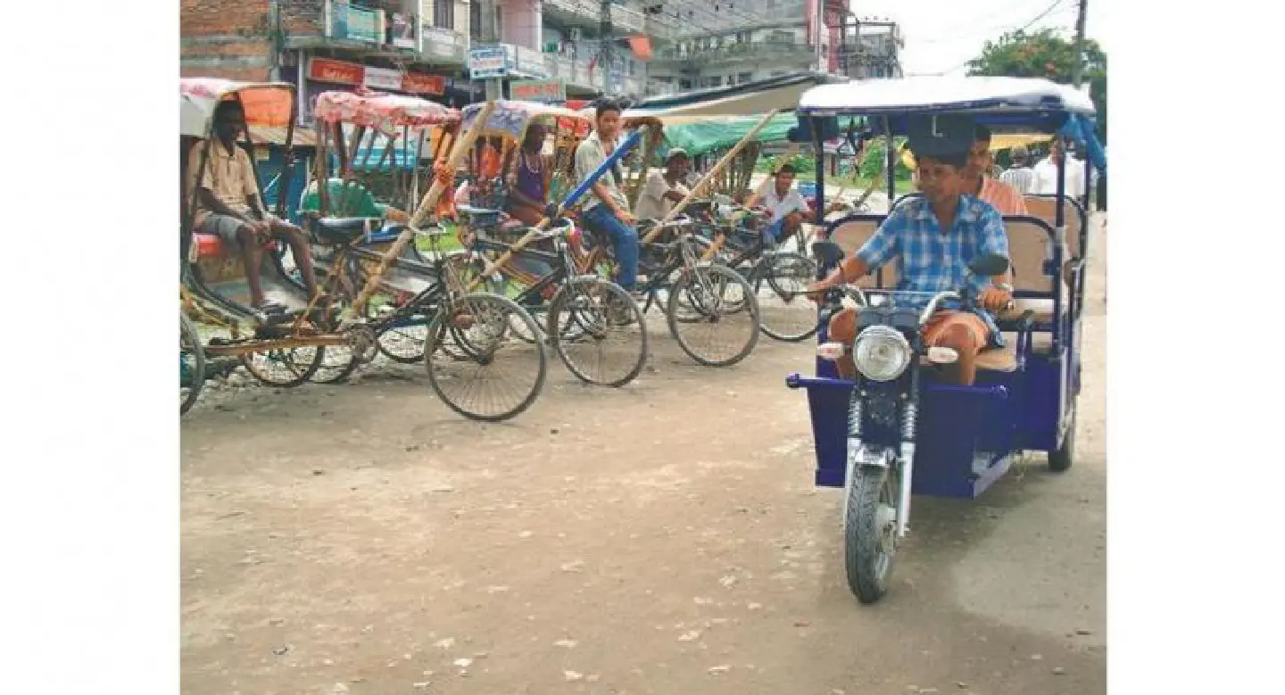 E-rickshaws electrify transportation sector in Nepal's Tarai E-rickshaws electrify transportation sector in Nepal's Tarai