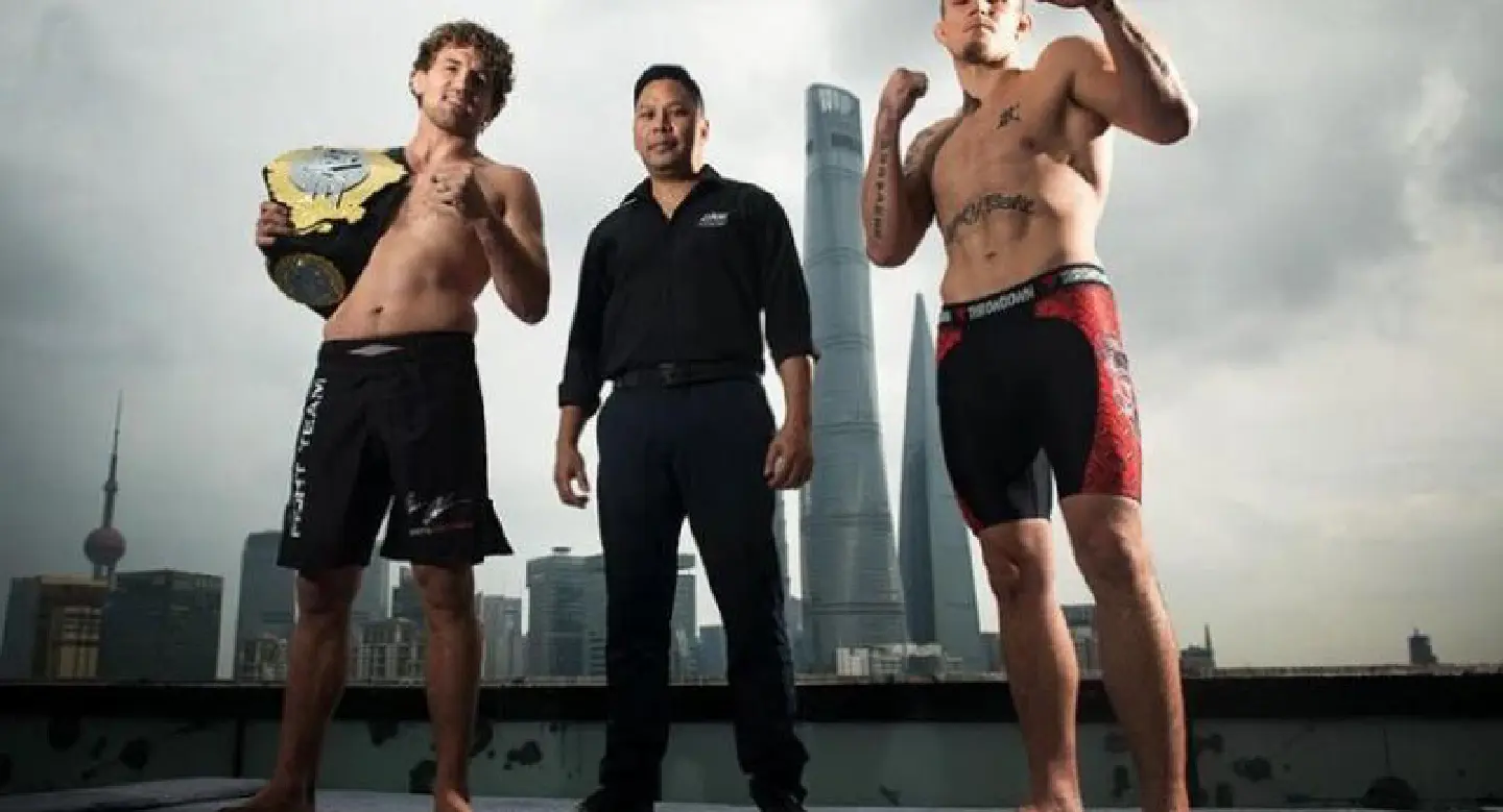 BEN ASKREN AND ZEBAZTIAN KADESTAM FACE-OFF AHEAD OF ONE CHAMPIONSHIP SHANGHAI BEN ASKREN AND ZEBAZTIAN KADESTAM FACE-OFF AHEAD OF ONE CHAMPIONSHIP SHANGHAI