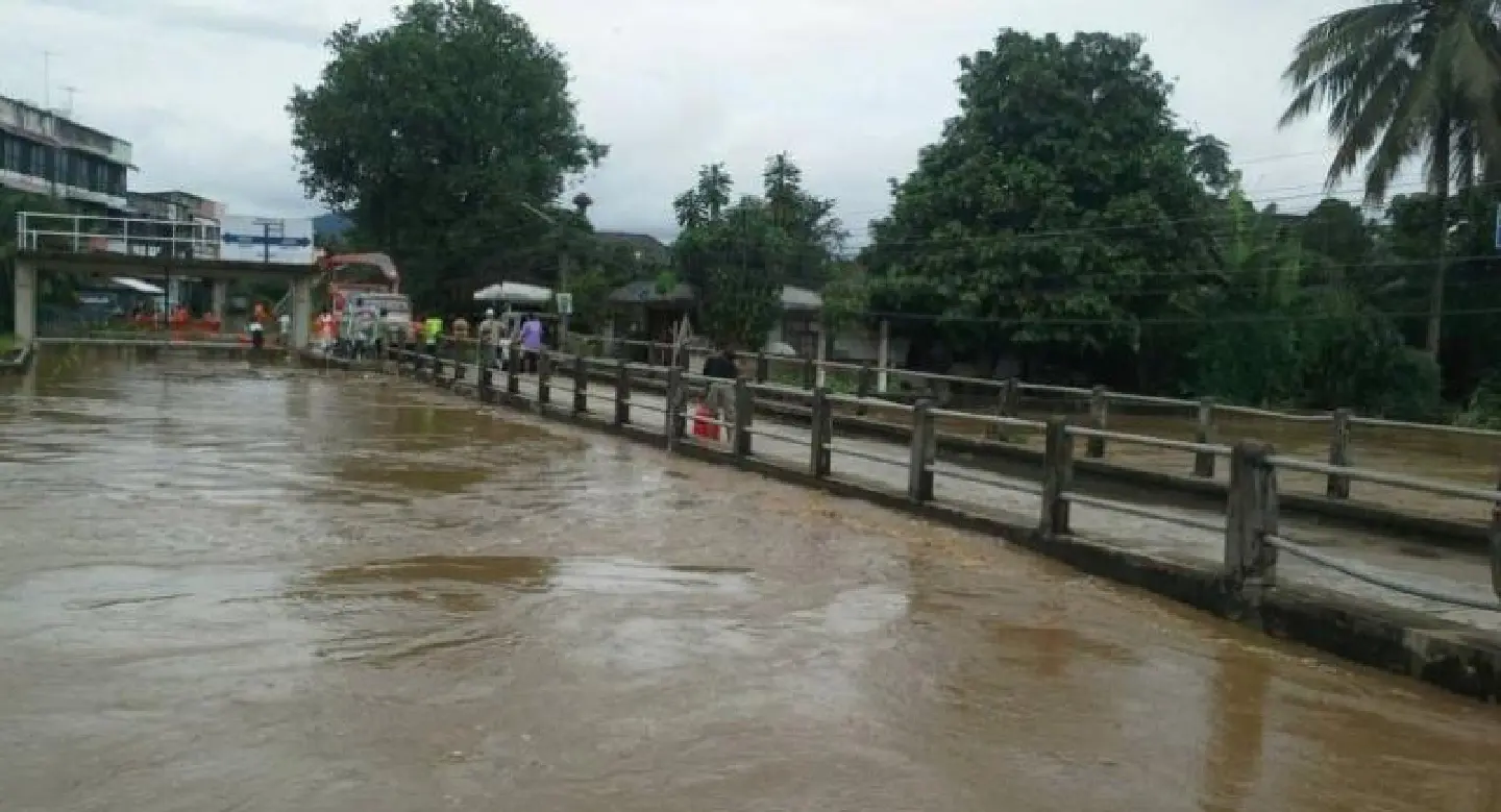Chiang Rai district doubly hit by flooding