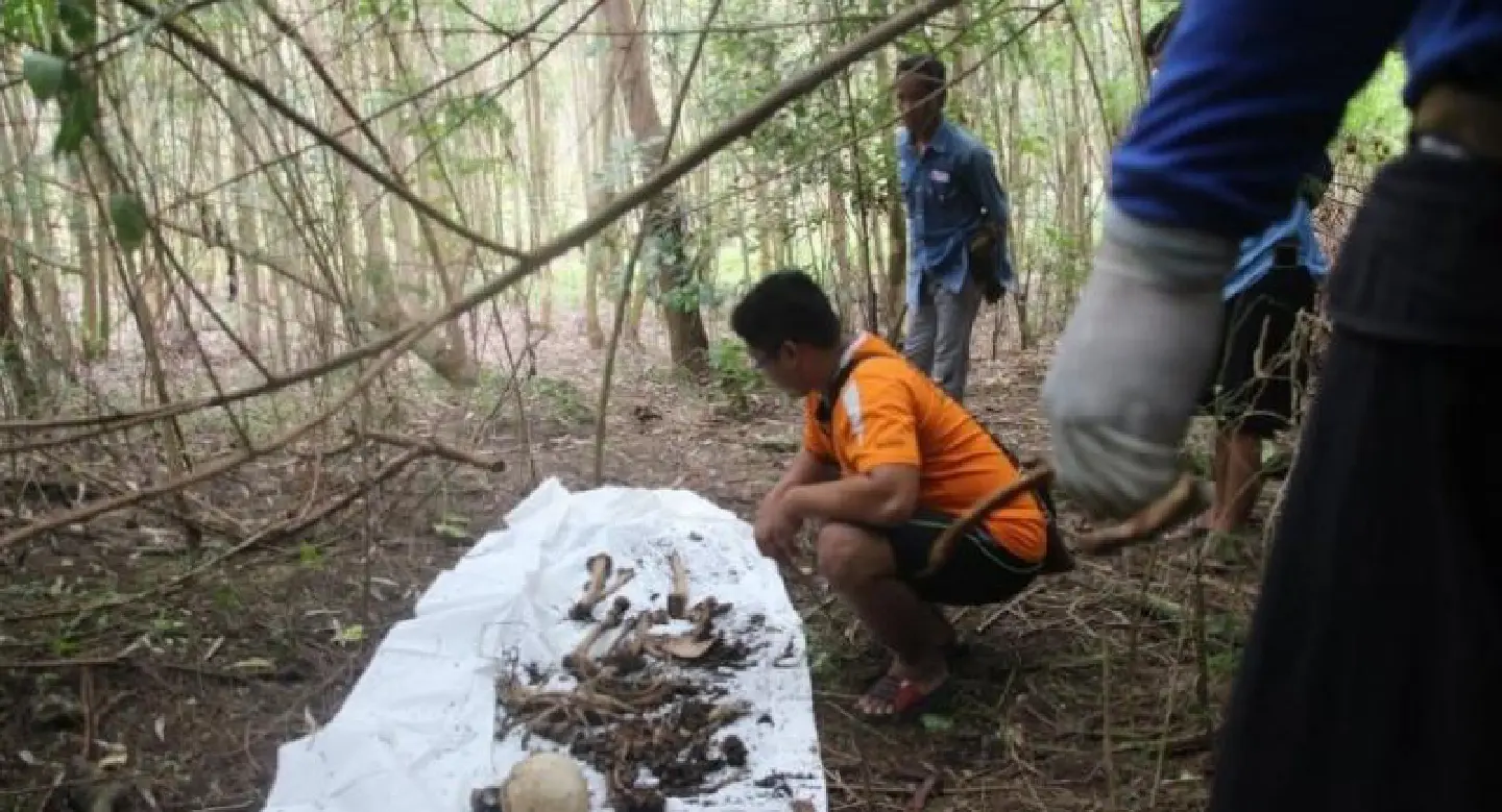 Skeleton linked to man missing for six months