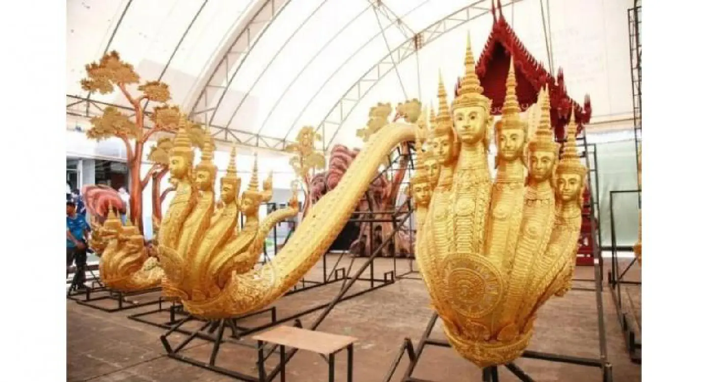 Blessing rites planned for royal funeral chariots Blessing rites planned for royal funeral chariots