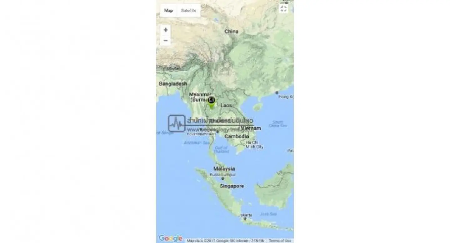 Small earthquake hits Lamphun Small earthquake hits Lamphun