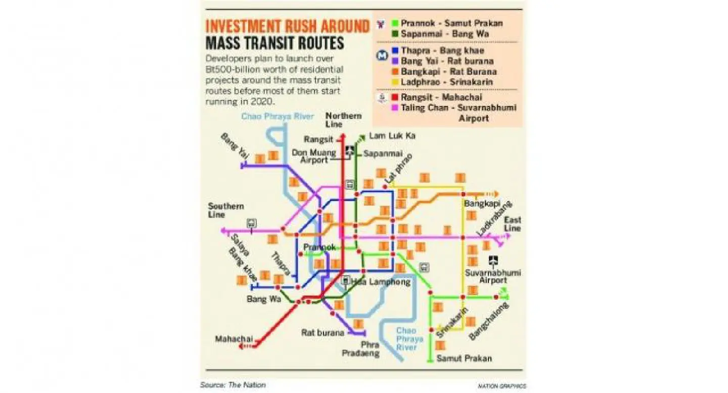 Condo development sets records as projects follow new mass-transit lines
