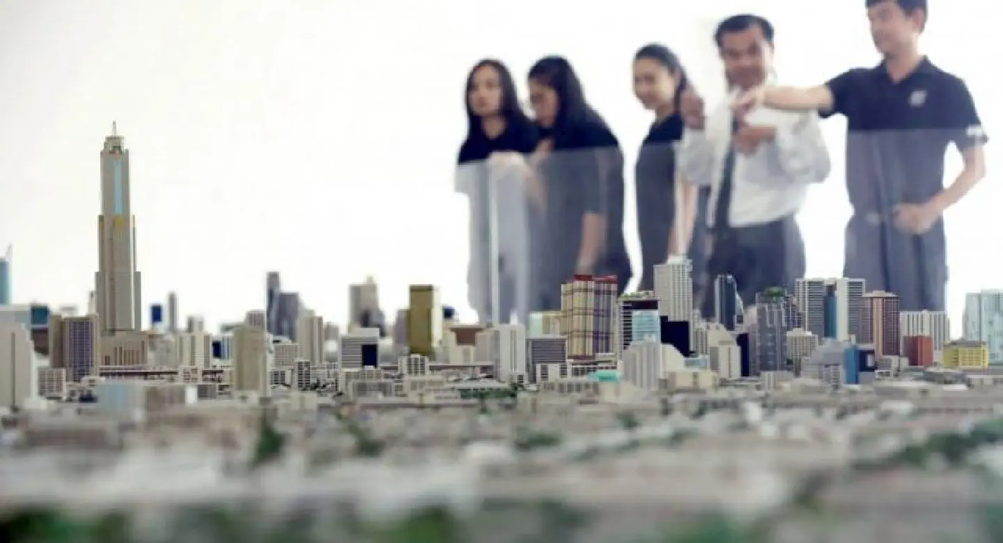 Model of Bangkok available for viewing